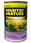 COUNTRY&NATURE niiske koeratoit faisani, pirni ja baklažaaniga, 400 g