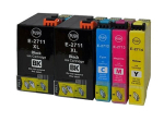 Tindikassett EPSON T2711 XL, 27XL, 5 tk, sobib WF-7610DWF, 7620DTWF