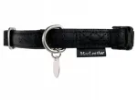 ZOLUX MacLeather must nailonist koera kaelarihm, 25 mm