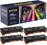 207X toonerkassett HP LaserJet Pro MFP M283fdw M255dw M255nw M282nw M283fdn jaoks, CMYK