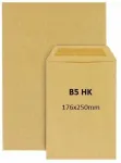 Pruunid B5 &uuml;mbrikud ise kleepuva teibiga, 176x250 mm, 50 tk