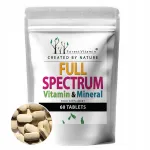 Toidulisand VITAMIINID JA MINERAALID KOGUSPEKTER MULTIVITAMIIN SPECTRUM ALL IN 1