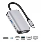 Adapter USB 3.1-st HDMI, VGA, USB 3.0, USB-C, v.2022
