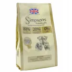 Koeratoit Simpsons Premium 80/20 Fish kalaga, t&auml;iskasvanutele, 12 kg