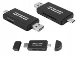 5-in-1 SD USB Micro Type-C USB-C m&auml;lukaartide lugeja