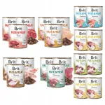 Koerakonservid BRIT PATE & MEAT, segamaitsete komplekt, 20 x 800 g