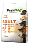 Koiratoit TropiDog Premium Adult M/L pardiliha ja riisiga, 2,5 kg