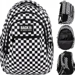 Koolikott BACKUP O94, must-valge, 26 l