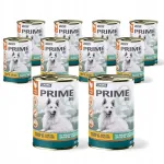PUPIL Prime koerakonservid kalkunilihaga ja maksaga, 10 x 400 g