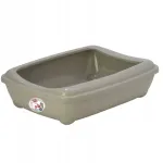 PetNova CAT LIFE KITTYTRAY L suuruses hall kassiliivakast raamiga