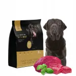 Kuiv koeratoit veiselihaga, keskmistele ja suurtele t&otilde;ugudele, 2 kg, 1DOG