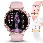 CARDIOWATCH eakate nutikell EKG, PPG, verer&otilde;hu m&otilde;&otilde;tmise ja k&otilde;nefunktsiooniga, poola men&uuml;&uuml;