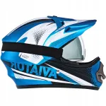 Laste motokrossi kiiver, sinine, XXS 51-52 cm