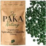 Spirulina ja klorella &ouml;koloogilised tabletid 500 mg, 240 tk