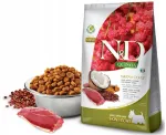 Kuivtoit koertele ND QUINOA Skin & Coat pardilihaga, t&auml;iskasvanud v&auml;ikestele t&otilde;ugudele, 7 kg