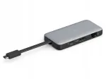 USB-C jaotur 7 &uuml;hendusega: HDMI 4K, RJ45, 2x USB 3.2, USB-C PD 100W, kaartide lugeja