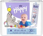 Bella Baby Happy h&uuml;gieenilised vahetusmatid 40 &times; 60 cm, 30 tk