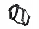 Helkuriga koerte rakmed AMIPLAY, mustad, suurus L