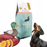 Kuiv toit v&auml;ikestele t&auml;iskasvanud koertele Perro, kanaliha ja maguskartulitega, 1 kg