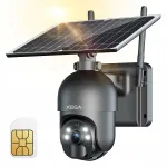 V&auml;line p&auml;ikeseenergial t&ouml;&ouml;tav kaamera SIM-kaardiga, 4G LTE, 3 MP, p&ouml;&ouml;ratav, m&auml;lukaardiga