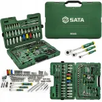 V&otilde;tmete ja padrunite komplekt SATA 1/4 1/2 3/8, 180 osa, ST09546G