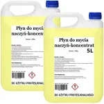 Cleanhom kontsentreeritud sidruni l&otilde;hnaga n&otilde;udepesuvahend, 2 x 5 l