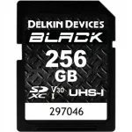 Delkin SD BLACK Rugged UHS-I (V30) 256GB m&auml;lukaart