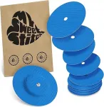 Kaitsvad &uuml;mmargused plaastrid Freestyle Libre 2 sensorile, sinised, 10 tk