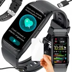 Nutikas kell gl&uuml;koosimonitoriga, temperatuuri, lipidide, kusihappe, suhkru ja s&uuml;dame l&ouml;&ouml;gisageduse j&auml;lgimisega
