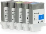 Canon PFI-120 CMYK MBK tindikomplekt, 5 tk, TM200, TM300, TM205 jaoks