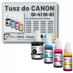Tintikassettide komplekt Canon Pixma G3420, G3460, G3520, G2560, G1420, G1430, GI-41/ GI-51, 4 tk