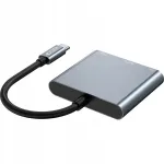 Adapter Tech-Protect USB-A/USB-C, 100W, HDMI jagaja