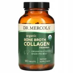 Dr. Mercola Organic Bone Broth Beef Collagen toidulisand 90 tabletti