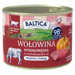 Baltica Beef with liver niisked kassikonservid 185g, teraviljavabad