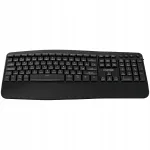 Juhtmevaba ergonoomiline klaviatuur Canyon HKB-W6, must