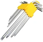Allen Torx v&otilde;tmete komplekt 1.5-10mm CRV, 9 tk.
