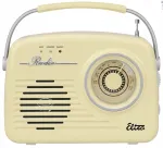 Eltra Luiza retro vanilla raadio USB/SD/MP3, patareidega