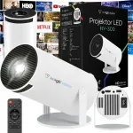 Projektor 4K Android TV WiFi Full HD kaasaskantav nutik&otilde;lariga VISION