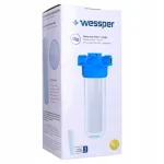 Eelpuhastusfilter Wessper 3/4" vahtkasseti, v&otilde;tme ja k&auml;epidemega