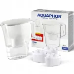 Aquaphor 2,5 l Time veefilter 3 kassettidega, valge