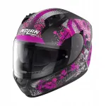 Motorratturikiiver NOLAN N60-6 Euphore must/roosa, XS
