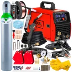 IDEAL TECNO MIG 203 LED poolautomaatne keevitusmasin MIG/MMA/TIG, 200A, 230V