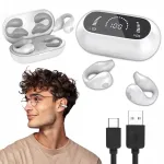 Traadita luu kaudu juhtivad k&otilde;rvaklapid, Bluetooth 5.3, valged