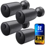 EZVIZ EB3 v&auml;litingimustes IP-kaamera, 3MP, WiFi, aku, helitugevuse tuvastus, microSD tugi