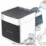Laual ventilaator k&uuml;lma vee ja j&auml;&auml; anumaga, 3-&uuml;hes, USB, LED