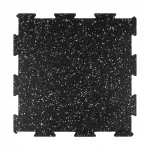 Kummist matt treeningvarustusele, 10 mm, 49x49 cm, 12 tk