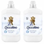 R&otilde;ivapehmendi COCCOLINO Fresh & Soft Sensitive Pure, 2 x 1700 ml