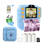 Kiirkaamera mini printer K9Pro, 32GB m&auml;lukaart ja 3 paberirulli
