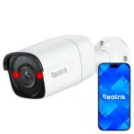 IP videokaamera REOLINK P320, 5 MP, PoE, 30 m &ouml;&ouml;n&auml;gemine, SD-kaardi tugi, helituvastus, IP66