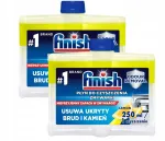 N&otilde;udepesumasina puhastusvedelik FINISH sidruni l&otilde;hnaga, 2 x 250 ml